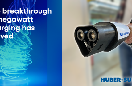 Revolutionäre Ladetechnik für Nutzfahrzeuge: RADOX MCS1500 setzt (Foto: HUBER+SUHNER)