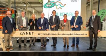 Avnet feiert Richtfest für neues Hochleistungsdistributionszentrum in Bernburg (Foto: Avnet EMEA)